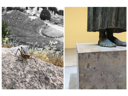 Delphi, 2019
inkjet on fine art paper mounted on Dibond
70 3/4 x 53 1/4 (179.7 x 135.3 cm) overall
35 3/8 x 26 5/8 inches (90 x 67.5 cm) each
Edition  of 5
Courtesy the artist and Peter Blum Gallery, New York
 