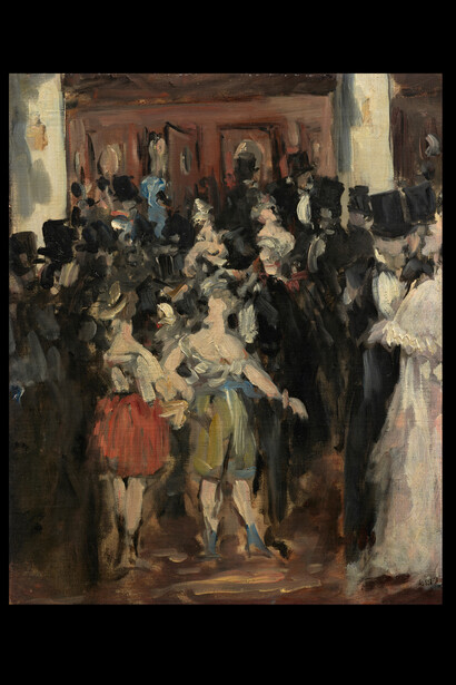 Édouard Manet, Masked Ball at the Opera, 1873, Artizon Museum, Ishibashi Foundation

