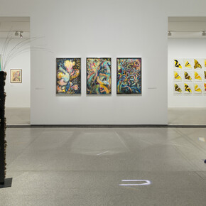 Liliane Lijn, Arise alive, exhibition view. Courtesy of MUMOK