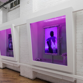 Connie Oreamuno, Embed_v2, exhibition view. Courtesy of Gallery 44