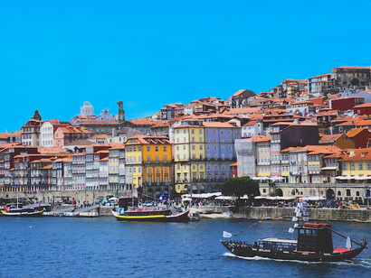 Porto, where the vibrant hues of the city blend harmoniously, welcomes you to Portugal