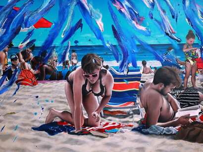 Maxwell Stevens, Weekenders (detail). Courtesy of Onetwentyeight