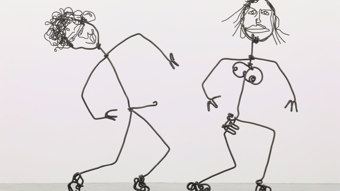 Tim Noble & Sue Webster, A Lovely Pair (Standing), 2017. Courtesy of Blain|Southern