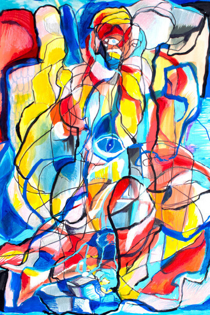 Michael Kronenberg, Metatron, 2024. Courtesy of Fountain House Gallery