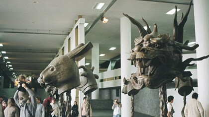 "Circulo de animales", del artista chino Ai Weiwei, 29a Bienal de São Paulo