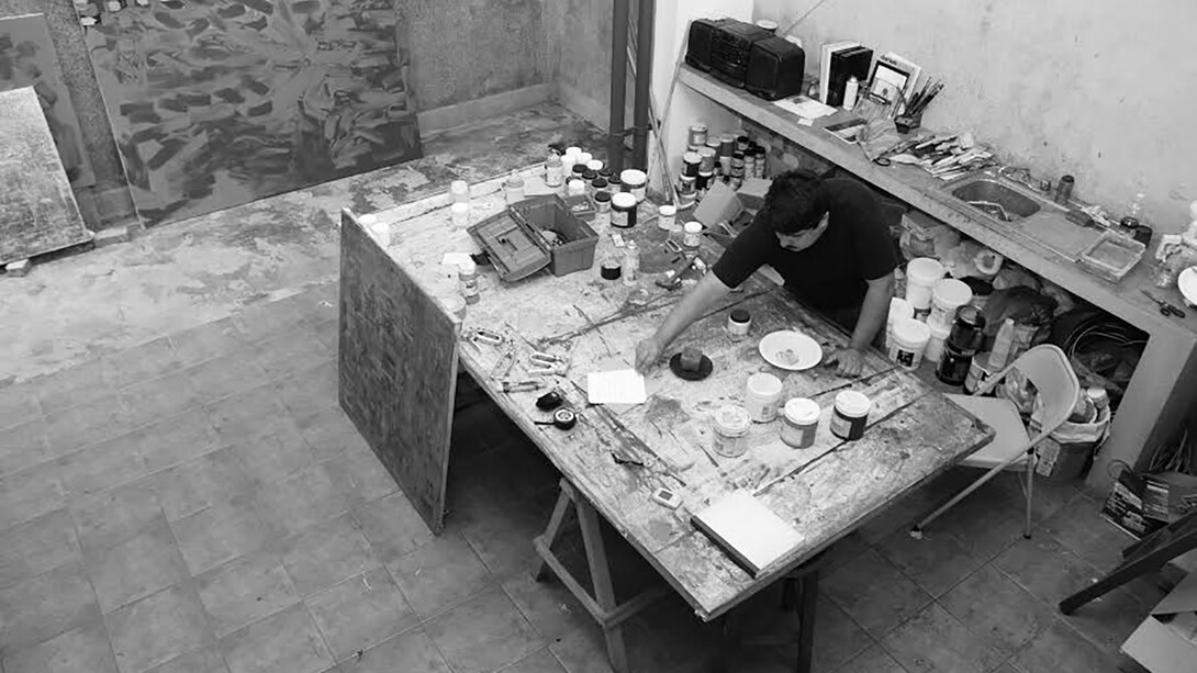 Taller del artista, Espacio Piedad Peiro, Moravia, Costa Rica, 2007