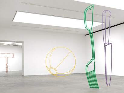 Michael Craig-Martin. Courtesy of Gagosian Gallery