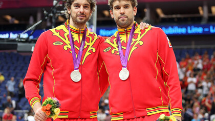 Los hermanos Pau y Marc Gasol