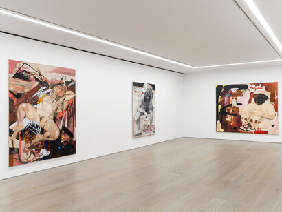 Dora Jeridi, Humanity, exhibition view. Courtesy of Perrotin