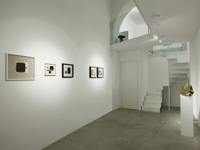 Bruno Munari, Exhibition view. Courtesy of MAAB Gallery 
