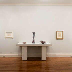 Melotti and Morandi, Exhibition view. Courtesy of Barbara Mathes Gallery