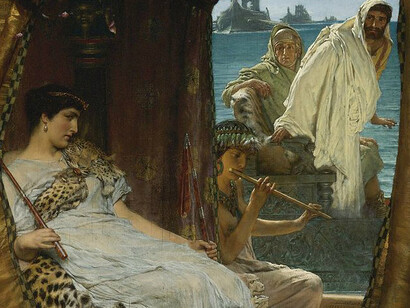 Lawrence Alma Tadema - Antonio e Cleopatra