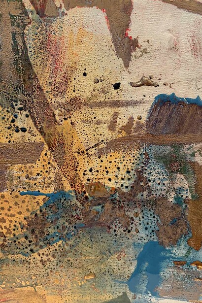 Monique van Genderen, Untitled (detail), 2012. Courtesy of Franklin Parrasch Gallery