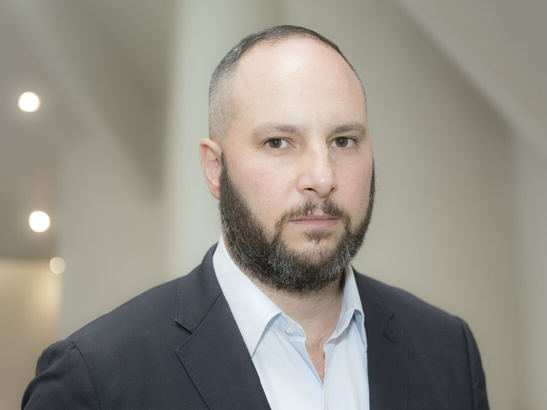 Pablo León de la Barra, Guggenheim UBS MAP Curator, Latin America. Photograph by Kristopher McKay © Solomon R. Guggenheim Foundation, New York