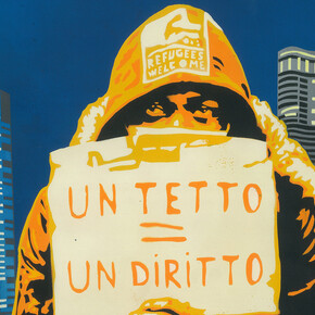 Pasteups and pop. Street art incollata, pop art illuminata. Con il gentile permesso di Amaranto