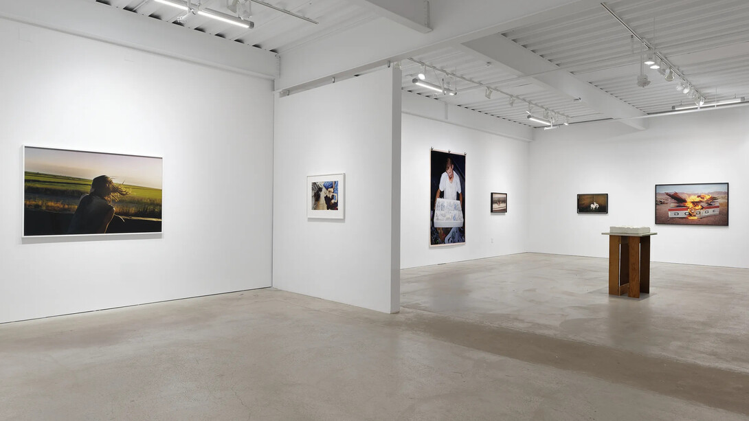 Mike Brodie, New and selected works, exhibition view. Courtesy of Casemore Gallery
