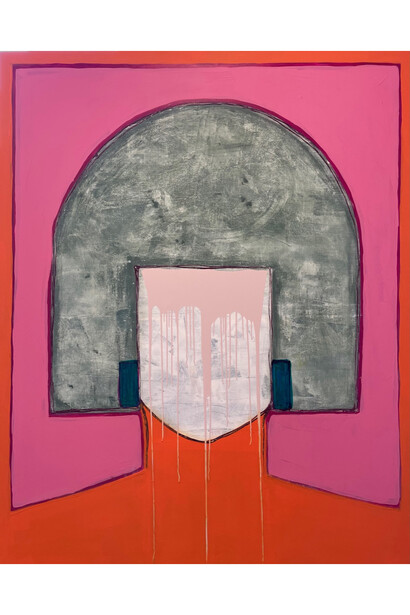 Angels Grau. Invisible women - pinkorange. Courtesy of Kate Oh Gallery