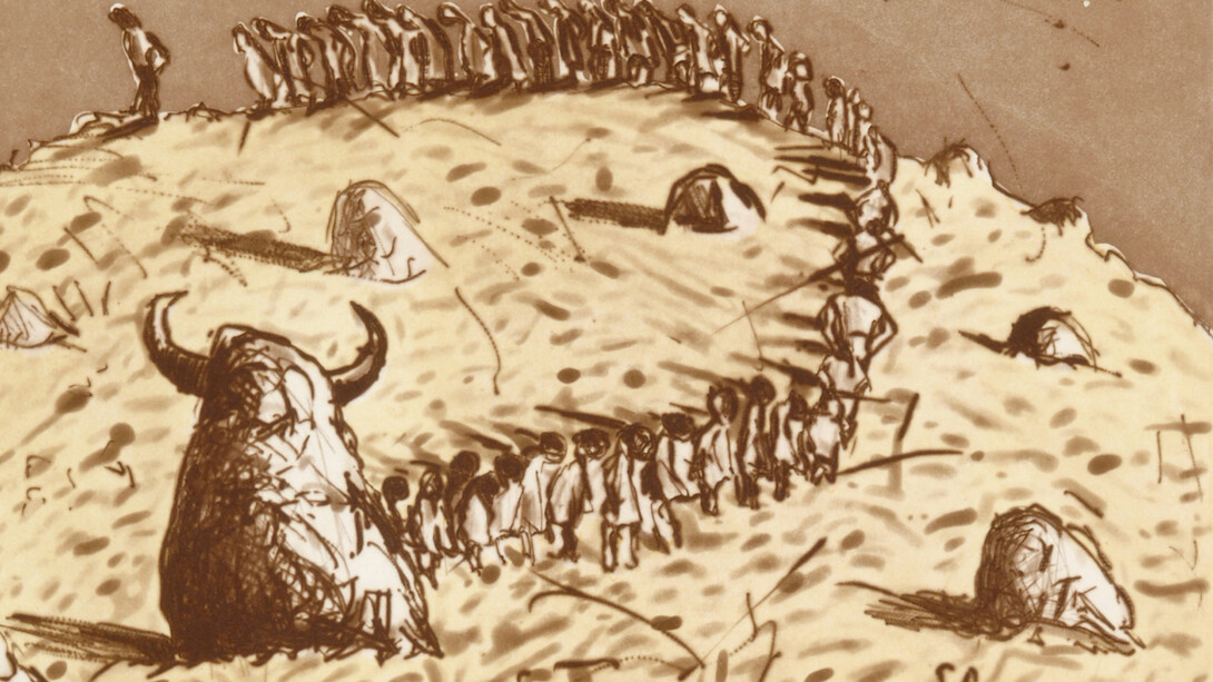 Colbert Mashile and Senzo Shabangu. Courtesy of David Krut Project