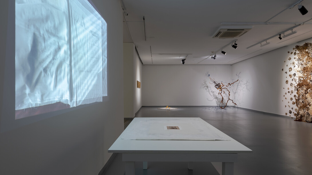 Various artists, Sites of relation, exhibition view. Courtesy of Zilberman Gallery