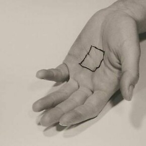 Liliana Porter, The Square V, 1973.