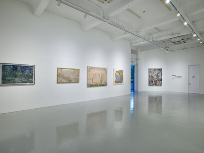 Various artists, Faces and figures, exhibition view. Courtesy of Mizuma Gallery