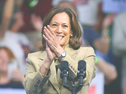 With every smile and wave, Kamala Harris inspires confidence and resilience, reminding voters of the power of their collective voice