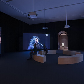 Ralph Lemon, Ceremonies out of the air, exhibition view. Courtesy of MoMA PS1