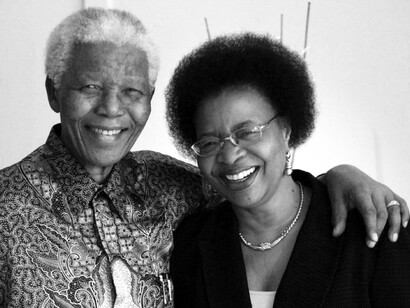 Nelson Mandela y Graça Machel