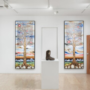 Various artists, Into the woods, exhibition view. Courtesy of Jessica Silverman