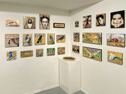 Installation View, Fab Bohemians, 2024. Courtesy of Van Der Plas Gallery