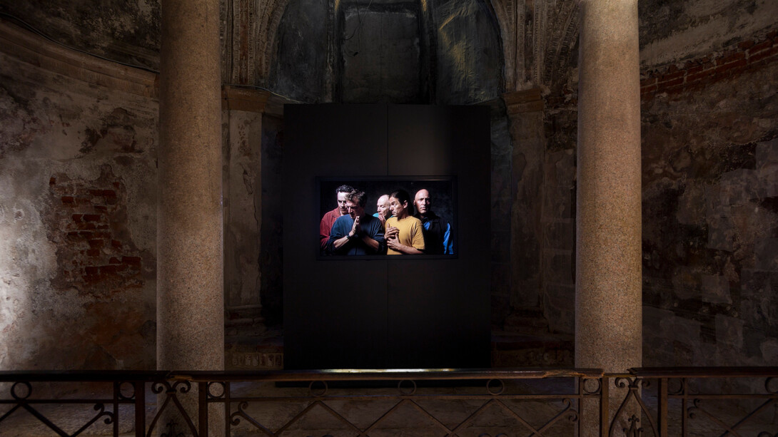 Bill Viola na Crypt of Leonard
