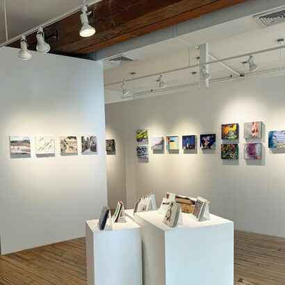 Various artists, The small works show, exhibition view. Courtesy of Carter Burden Gallery