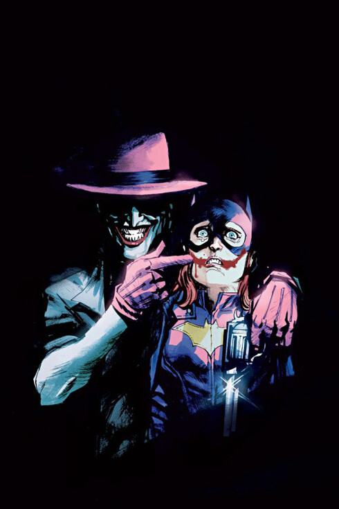 Portada para el número 41 de Batgirl dedicada a Joker