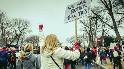 A protest in United States