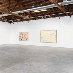 Kikuo Saito, Color plays, exhibition view. Courtesy of James Fuentes Gallery