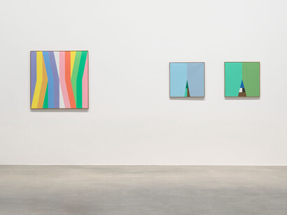 Verena Loewensberg, exhibition view. Courtesy of Hauser & Wirth