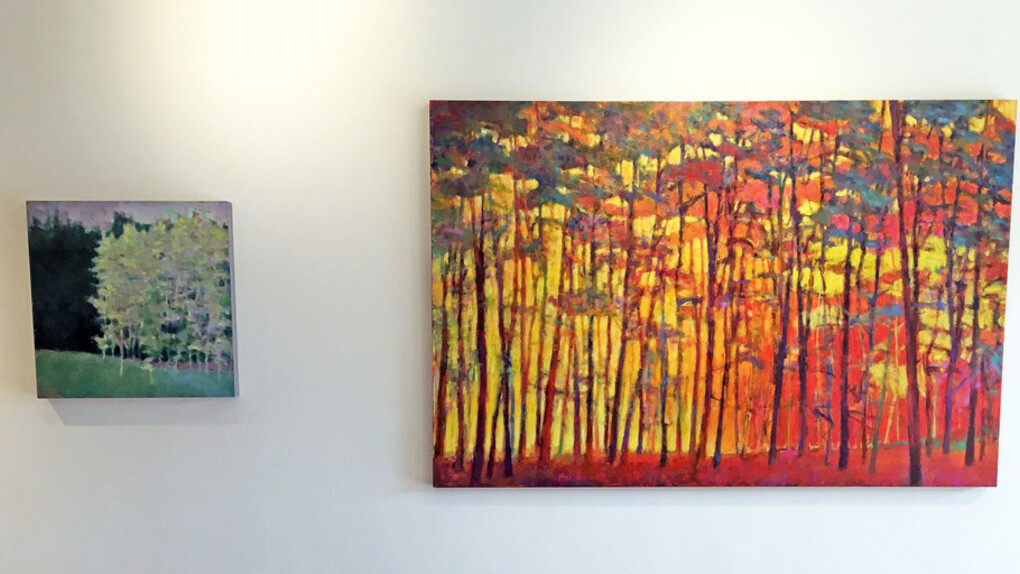 In dialogue. Courtesy of Madelyn Jordon Fine Art