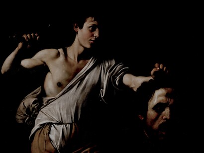 «David con la cabeza de Goliat», Caravaggio