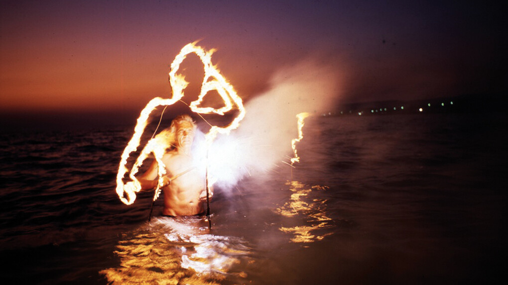 Una performance di Paolo Buggiani