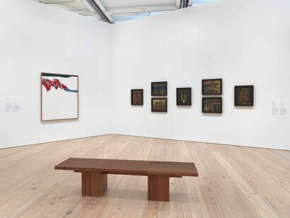 “Sin título” (America), vista de exhibición. Cortesía del Whitney Museum of American Art