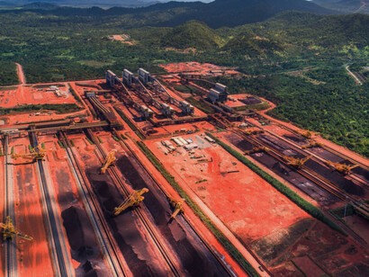 Iron ore is one of Brazil's natural resources