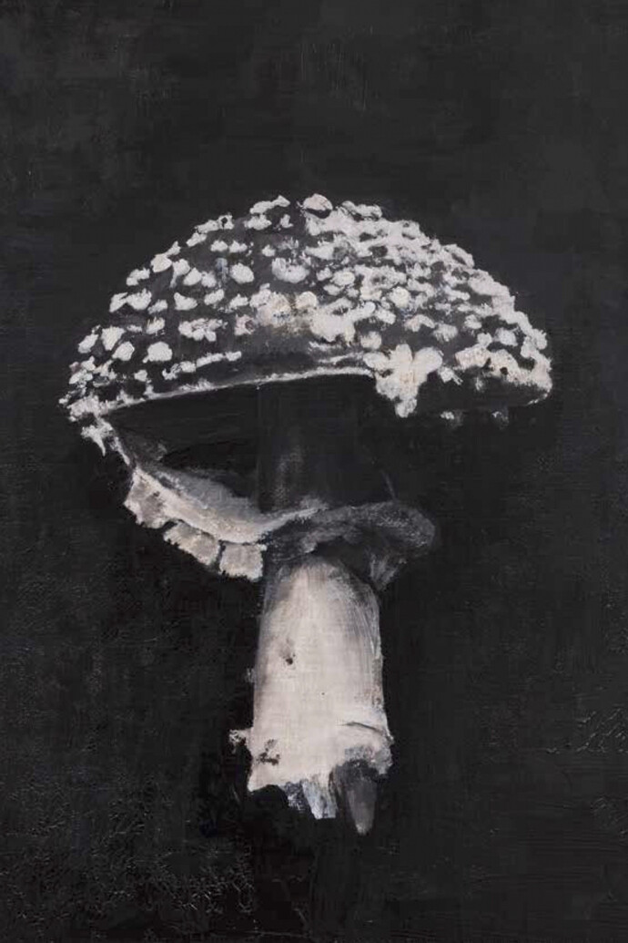 Stefan à Wengen, From the series "Detected Dictionary", 2014,  acrylic on canvas mounted on wood, 30 x 25 cm
