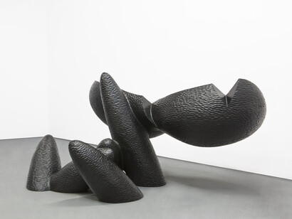 Wendell Castle, Hope, 2013. Stained ash and oil finish. Photography by Jean Pierre Vaillancourt. Courtesy of the artist and Carpenters Workshop Gallery