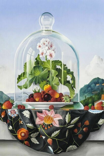 James Aponovich, Bell Jar, 2013, Oil on canvas, 20 x 16 in.