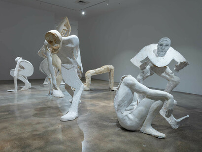 Thomas Houseago, First light, exhibition view. Courtesy of Rubell Family Collection
