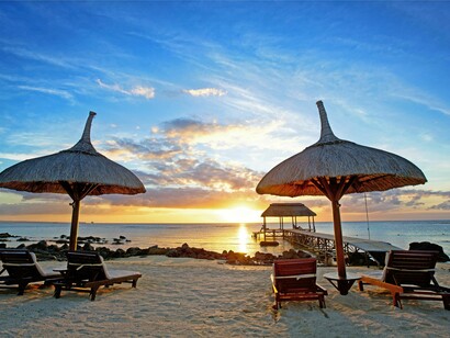 Beach barbeques are very popular in Mauritius