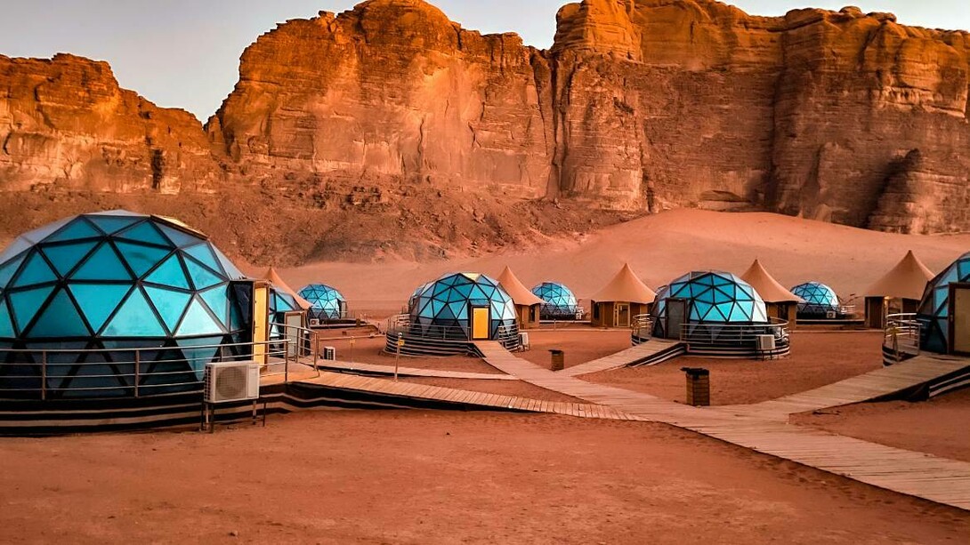 Camping site at Wadi Rum, Jordan