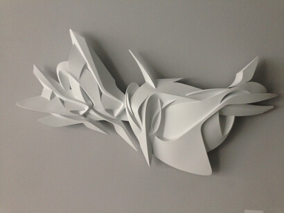 Peeta, Atari, 120 x 70 x 11 cm, resin, 2013