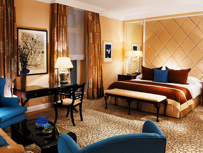 Habitación del hotel Baur au Lac. Zurich