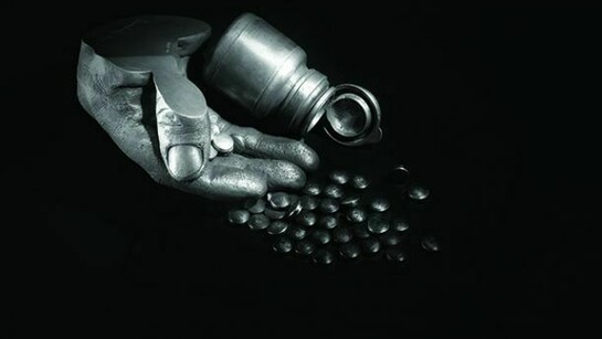 Sadness, Damien Hirst, Sterling Silver, Edition of 12